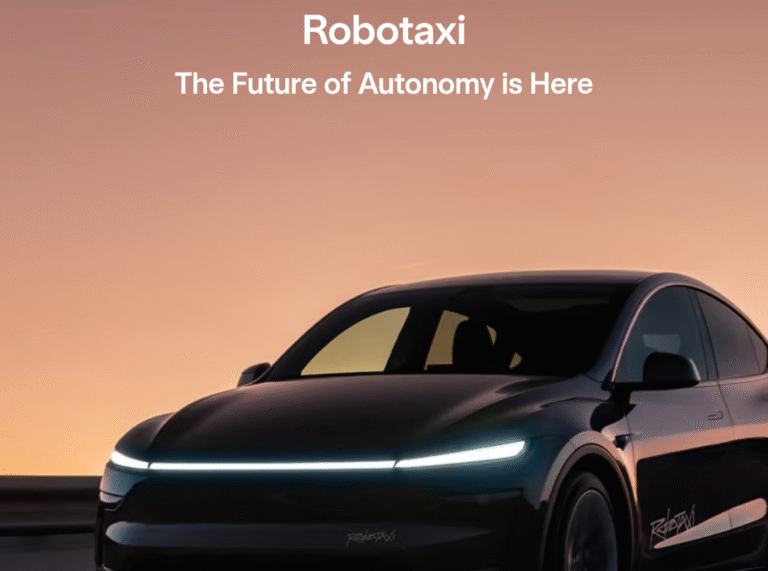 特斯拉宣佈2025年擴展美國Robotaxi營運：自動駕駛進入無人時代