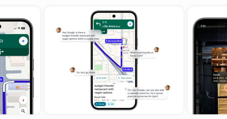 Google Maps 導入 Gemini AI：導航邁入對話式與地標導引新世代