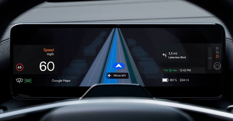 Polestar 4 成為首款搭載 Google Maps 即時車道引導量產電動車