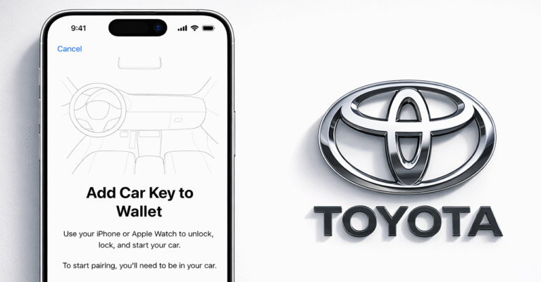 Toyota 將支援 Apple Car Key 手機解鎖開車邁向實用新階段