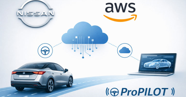 Nissan 攜手 AWS 以雲端平台加速車載軟件與 ProPILOT 技術開發